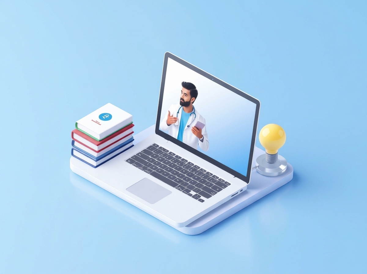 Healthcare Learning Solutions illustration