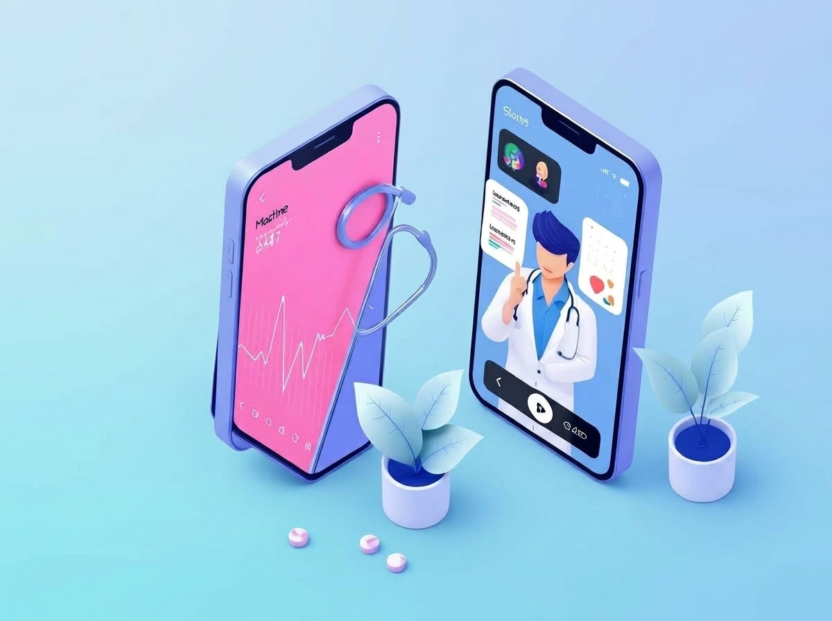 Medical Apps for Patients and HCPs illustration